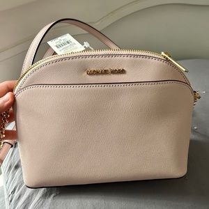 Pink MK crossbody purse